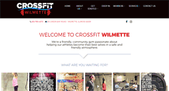 Desktop Screenshot of crossfitwilmette.com